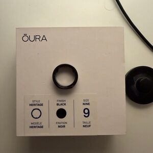 Oura Black Heritage Ring